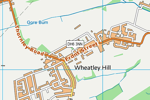 DH6 3NN map - OS VectorMap District (Ordnance Survey) DH6 3NN map - OS VectorMap District (Ordnance Survey)