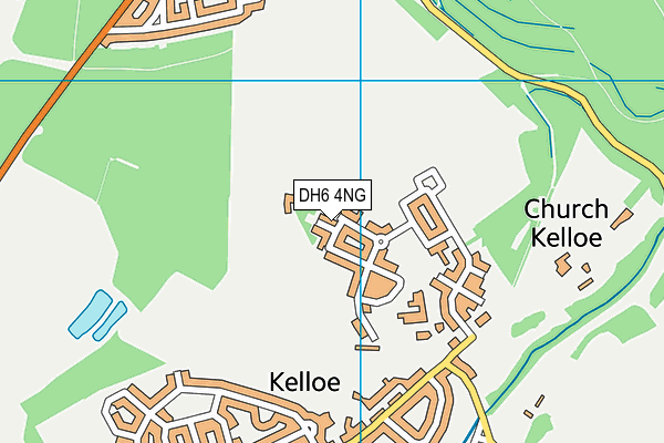 DH6 4NG map - OS VectorMap District (Ordnance Survey) DH6 4NG map - OS VectorMap District (Ordnance Survey)