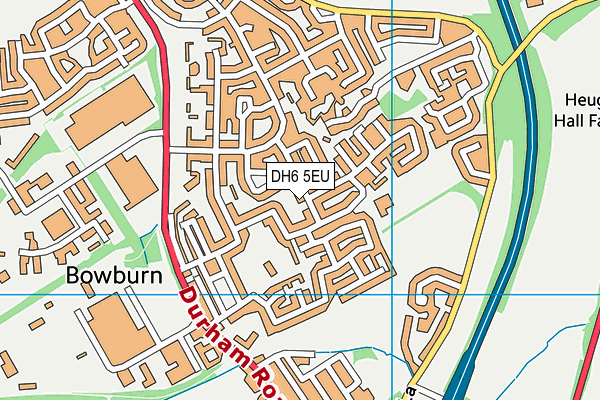 DH6 5EU map - OS VectorMap District (Ordnance Survey) DH6 5EU map - OS VectorMap District (Ordnance Survey)
