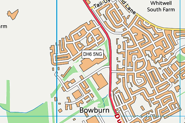 DH6 5NG map - OS VectorMap District (Ordnance Survey) DH6 5NG map - OS VectorMap District (Ordnance Survey)