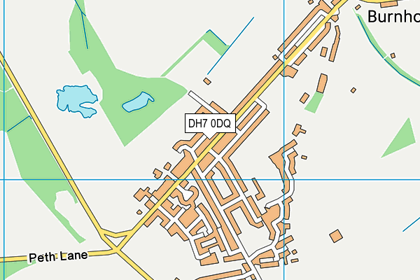 DH7 0DQ map - OS VectorMap District (Ordnance Survey) DH7 0DQ map - OS VectorMap District (Ordnance Survey)
