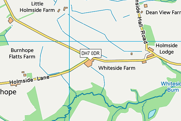 DH7 0DR map - OS VectorMap District (Ordnance Survey) DH7 0DR map - OS VectorMap District (Ordnance Survey)
