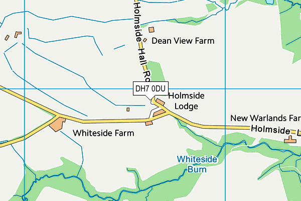 DH7 0DU map - OS VectorMap District (Ordnance Survey) DH7 0DU map - OS VectorMap District (Ordnance Survey)