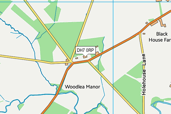 DH7 0RP map - OS VectorMap District (Ordnance Survey) DH7 0RP map - OS VectorMap District (Ordnance Survey)