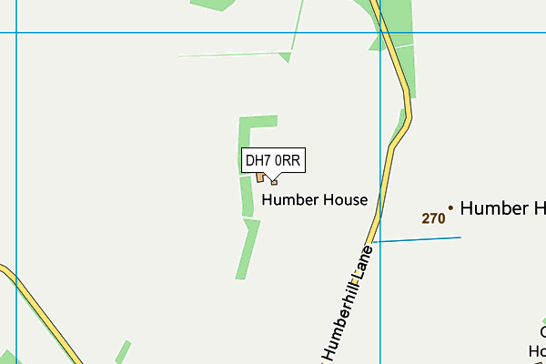 DH7 0RR map - OS VectorMap District (Ordnance Survey) DH7 0RR map - OS VectorMap District (Ordnance Survey)
