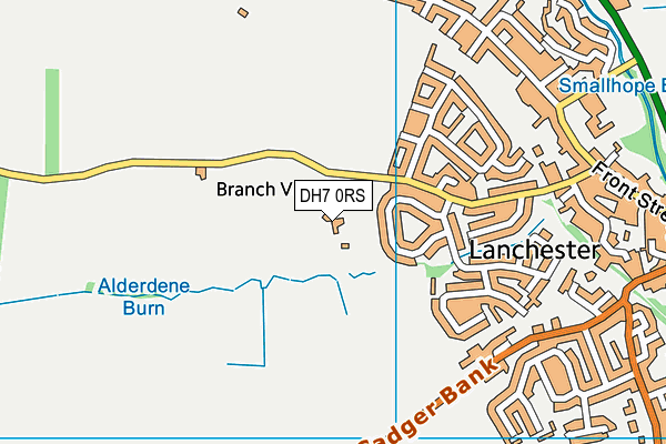 DH7 0RS map - OS VectorMap District (Ordnance Survey) DH7 0RS map - OS VectorMap District (Ordnance Survey)