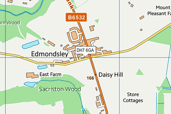 DH7 6GA map - OS VectorMap District (Ordnance Survey) DH7 6GA map - OS VectorMap District (Ordnance Survey)