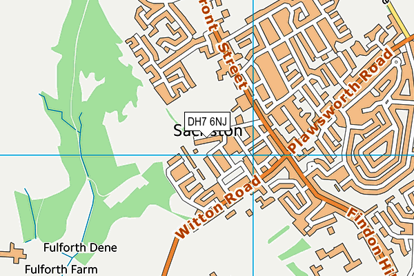 DH7 6NJ map - OS VectorMap District (Ordnance Survey) DH7 6NJ map - OS VectorMap District (Ordnance Survey)
