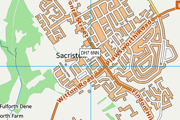 DH7 6NN map - OS VectorMap District (Ordnance Survey) DH7 6NN map - OS VectorMap District (Ordnance Survey)