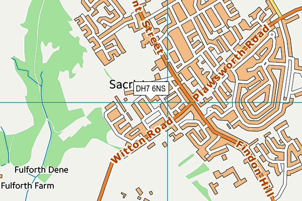 DH7 6NS map - OS VectorMap District (Ordnance Survey) DH7 6NS map - OS VectorMap District (Ordnance Survey)