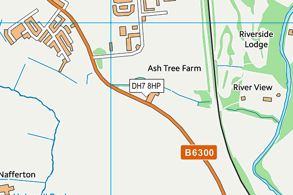 DH7 8HP map - OS VectorMap District (Ordnance Survey) DH7 8HP map - OS VectorMap District (Ordnance Survey)