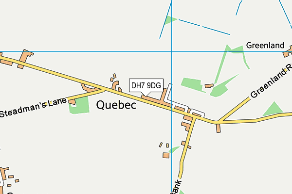 DH7 9DG map - OS VectorMap District (Ordnance Survey) DH7 9DG map - OS VectorMap District (Ordnance Survey)