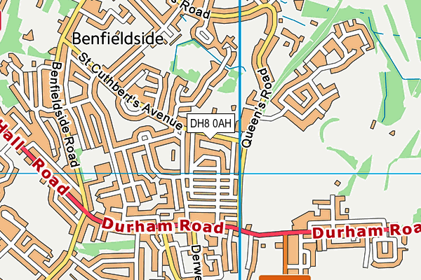 DH8 0AH map - OS VectorMap District (Ordnance Survey) DH8 0AH map - OS VectorMap District (Ordnance Survey)