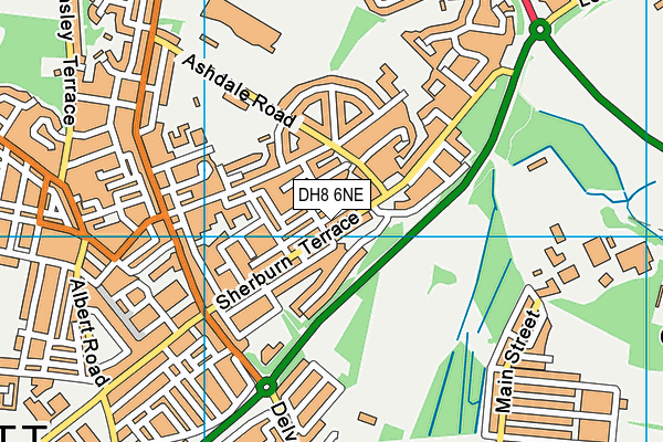 DH8 6NE map - OS VectorMap District (Ordnance Survey) DH8 6NE map - OS VectorMap District (Ordnance Survey)