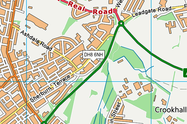 DH8 6NH map - OS VectorMap District (Ordnance Survey) DH8 6NH map - OS VectorMap District (Ordnance Survey)