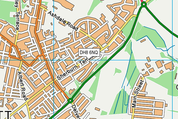 DH8 6NQ map - OS VectorMap District (Ordnance Survey) DH8 6NQ map - OS VectorMap District (Ordnance Survey)