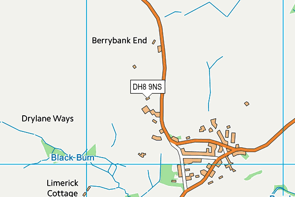 DH8 9NS map - OS VectorMap District (Ordnance Survey) DH8 9NS map - OS VectorMap District (Ordnance Survey)