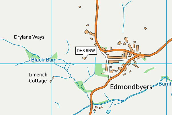 DH8 9NW map - OS VectorMap District (Ordnance Survey) DH8 9NW map - OS VectorMap District (Ordnance Survey)