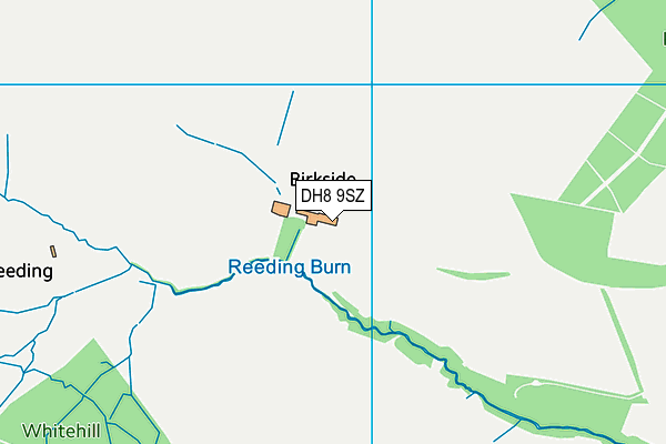 DH8 9SZ map - OS VectorMap District (Ordnance Survey) DH8 9SZ map - OS VectorMap District (Ordnance Survey)