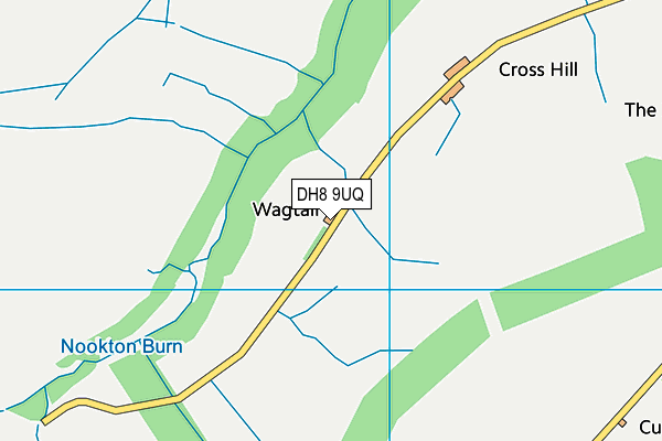 DH8 9UQ map - OS VectorMap District (Ordnance Survey) DH8 9UQ map - OS VectorMap District (Ordnance Survey)