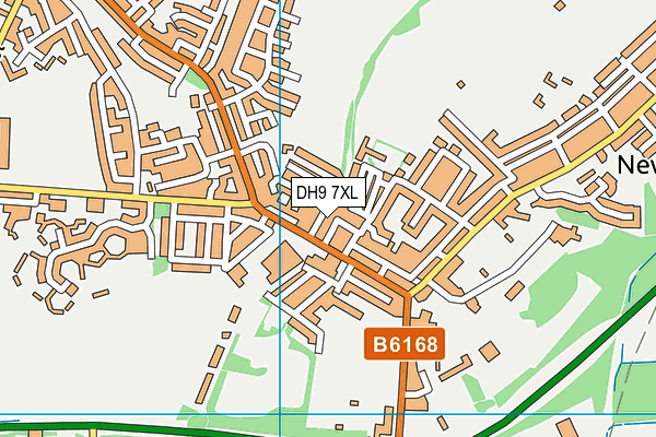 DH9 7XL map - OS VectorMap District (Ordnance Survey) DH9 7XL map - OS VectorMap District (Ordnance Survey)