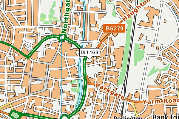 DL1 1GB map - OS VectorMap District (Ordnance Survey) DL1 1GB map - OS VectorMap District (Ordnance Survey)