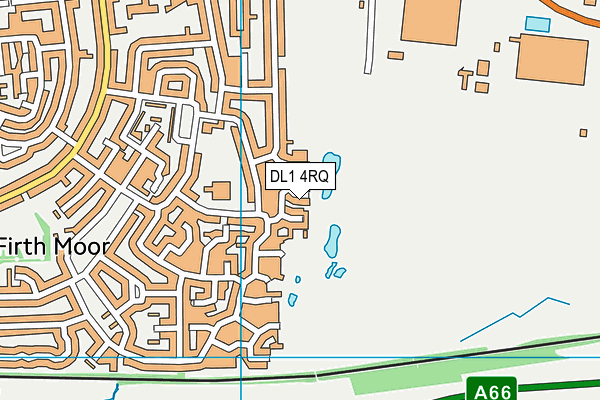 DL1 4RQ map - OS VectorMap District (Ordnance Survey) DL1 4RQ map - OS VectorMap District (Ordnance Survey)