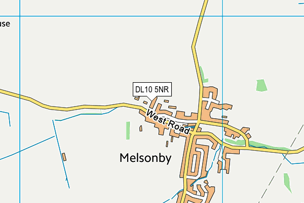 DL10 5NR map - OS VectorMap District (Ordnance Survey) DL10 5NR map - OS VectorMap District (Ordnance Survey)
