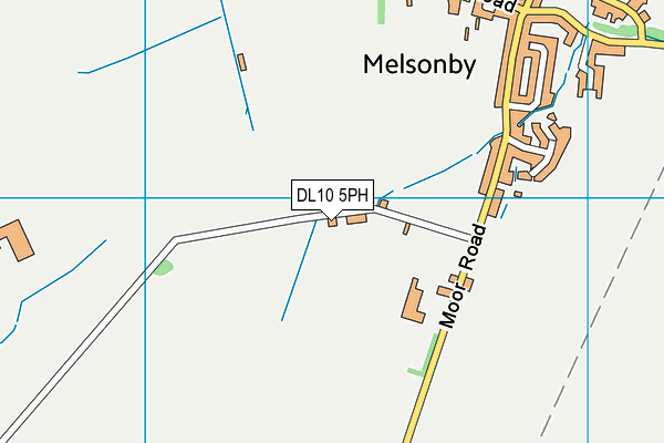 DL10 5PH map - OS VectorMap District (Ordnance Survey) DL10 5PH map - OS VectorMap District (Ordnance Survey)