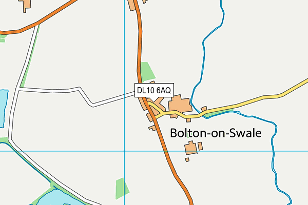 DL10 6AQ map - OS VectorMap District (Ordnance Survey)