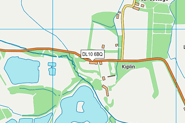 DL10 6BQ map - OS VectorMap District (Ordnance Survey) DL10 6BQ map - OS VectorMap District (Ordnance Survey)