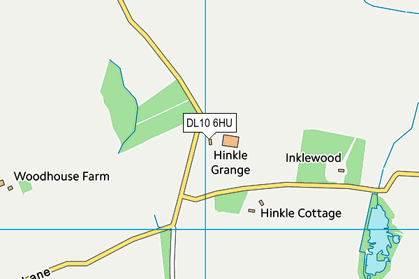 DL10 6HU map - OS VectorMap District (Ordnance Survey) DL10 6HU map - OS VectorMap District (Ordnance Survey)