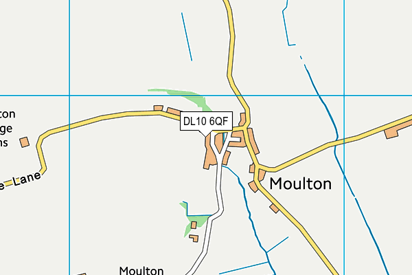 DL10 6QF map - OS VectorMap District (Ordnance Survey) DL10 6QF map - OS VectorMap District (Ordnance Survey)