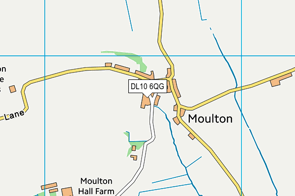 DL10 6QG map - OS VectorMap District (Ordnance Survey) DL10 6QG map - OS VectorMap District (Ordnance Survey)