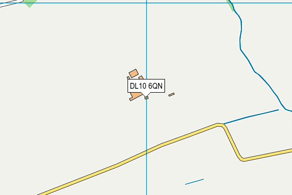 DL10 6QN map - OS VectorMap District (Ordnance Survey) DL10 6QN map - OS VectorMap District (Ordnance Survey)