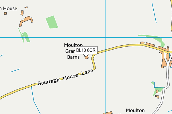 DL10 6QR map - OS VectorMap District (Ordnance Survey) DL10 6QR map - OS VectorMap District (Ordnance Survey)