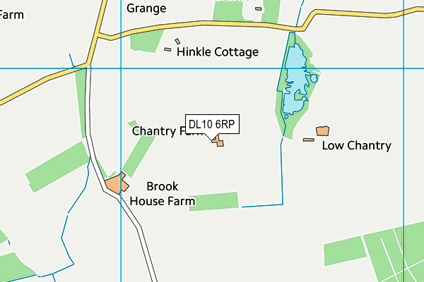 DL10 6RP map - OS VectorMap District (Ordnance Survey) DL10 6RP map - OS VectorMap District (Ordnance Survey)