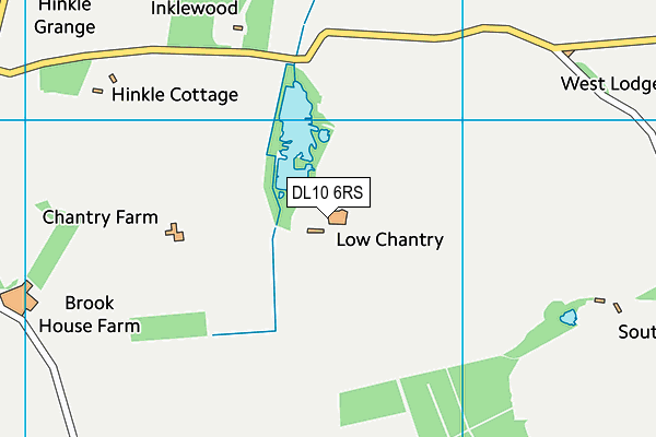 DL10 6RS map - OS VectorMap District (Ordnance Survey) DL10 6RS map - OS VectorMap District (Ordnance Survey)
