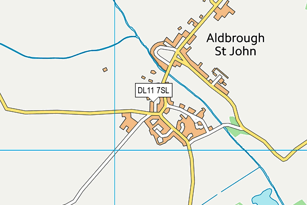 DL11 7SL map - OS VectorMap District (Ordnance Survey) DL11 7SL map - OS VectorMap District (Ordnance Survey)