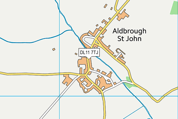 DL11 7TJ map - OS VectorMap District (Ordnance Survey) DL11 7TJ map - OS VectorMap District (Ordnance Survey)