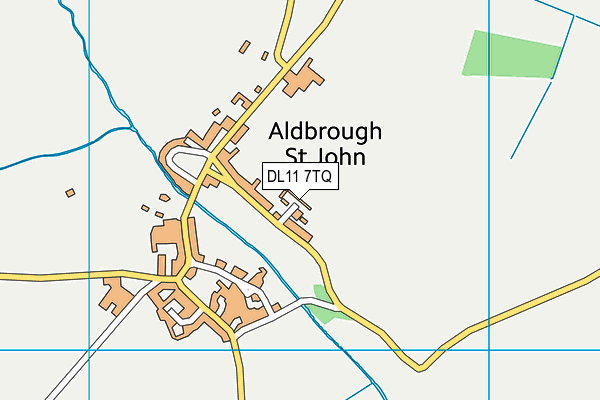 DL11 7TQ map - OS VectorMap District (Ordnance Survey) DL11 7TQ map - OS VectorMap District (Ordnance Survey)