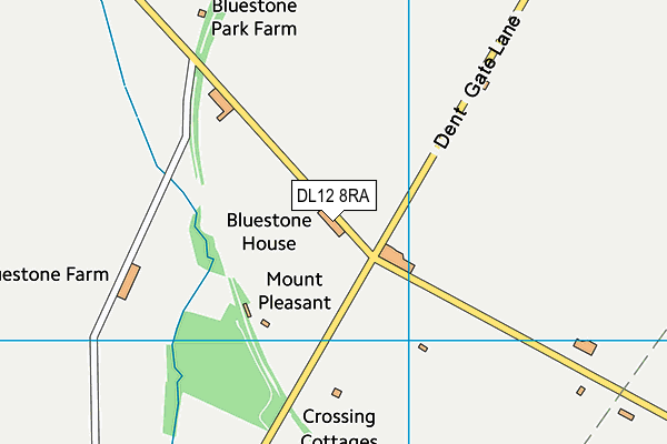 DL12 8RA map - OS VectorMap District (Ordnance Survey) DL12 8RA map - OS VectorMap District (Ordnance Survey)