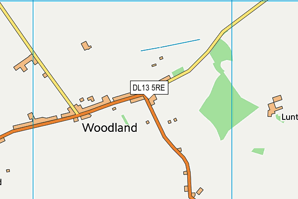 DL13 5RE map - OS VectorMap District (Ordnance Survey) DL13 5RE map - OS VectorMap District (Ordnance Survey)