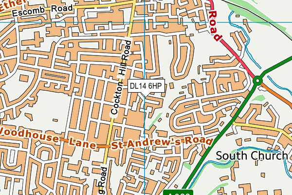 DL14 6HP map - OS VectorMap District (Ordnance Survey) DL14 6HP map - OS VectorMap District (Ordnance Survey)
