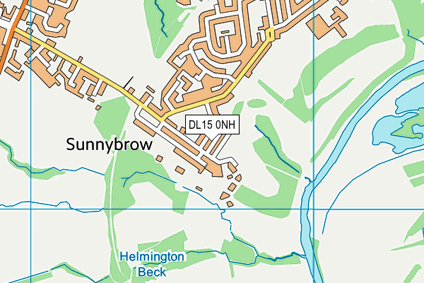 DL15 0NH map - OS VectorMap District (Ordnance Survey) DL15 0NH map - OS VectorMap District (Ordnance Survey)