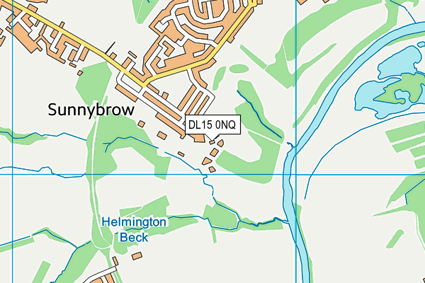 DL15 0NQ map - OS VectorMap District (Ordnance Survey) DL15 0NQ map - OS VectorMap District (Ordnance Survey)