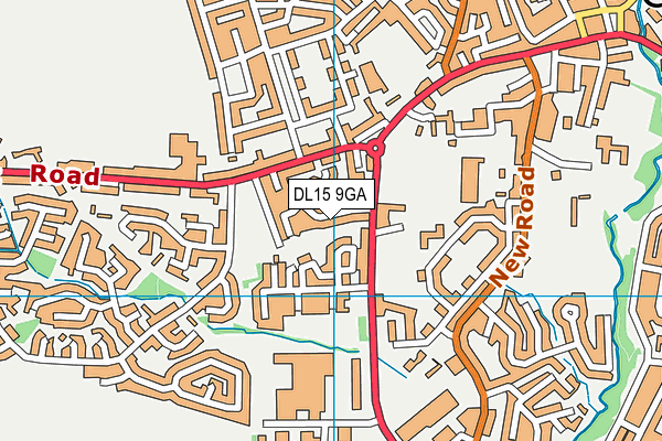 DL15 9GA map - OS VectorMap District (Ordnance Survey) DL15 9GA map - OS VectorMap District (Ordnance Survey)