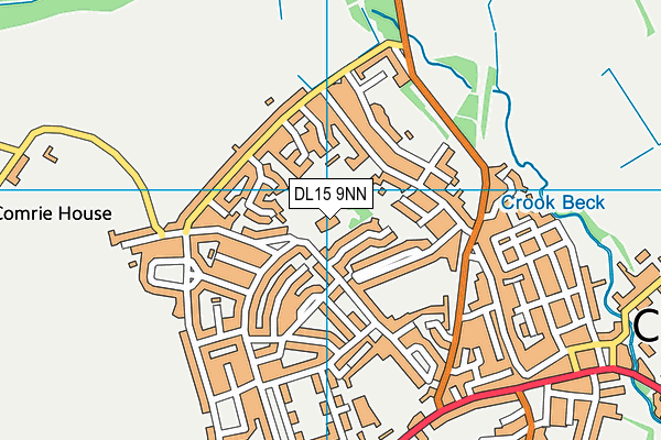DL15 9NN map - OS VectorMap District (Ordnance Survey) DL15 9NN map - OS VectorMap District (Ordnance Survey)