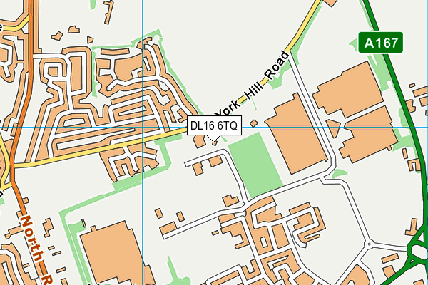 DL16 6TQ map - OS VectorMap District (Ordnance Survey) DL16 6TQ map - OS VectorMap District (Ordnance Survey)
