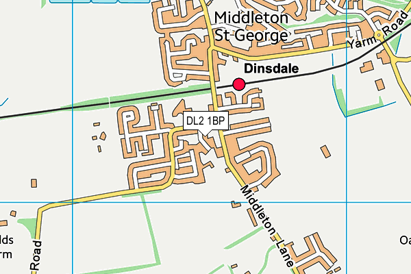 DL2 1BP map - OS VectorMap District (Ordnance Survey) DL2 1BP map - OS VectorMap District (Ordnance Survey)